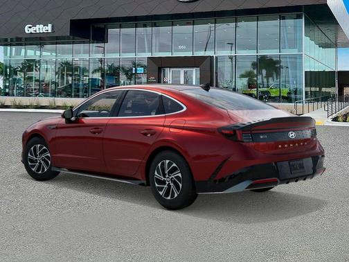 Ultimate Red 2026 Hyundai SONATA Hybrid Base