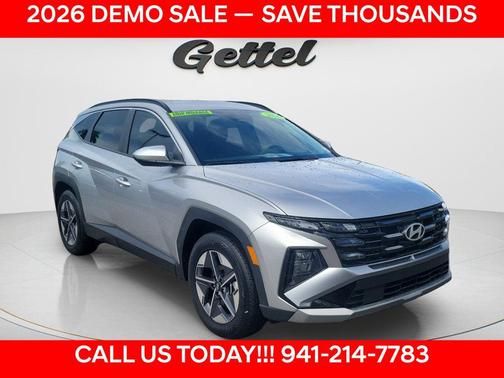 Shimmering Silver 2026 Hyundai TUCSON SEL