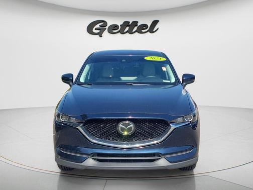 Deep Crystal Blue Mica 2021 Mazda CX-5 Touring