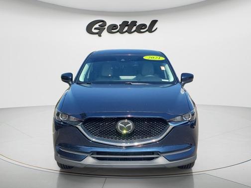 Deep Crystal Blue Mica 2021 Mazda CX-5 Touring