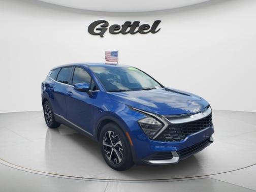 Sapphire Blue 2024 Kia Sportage EX