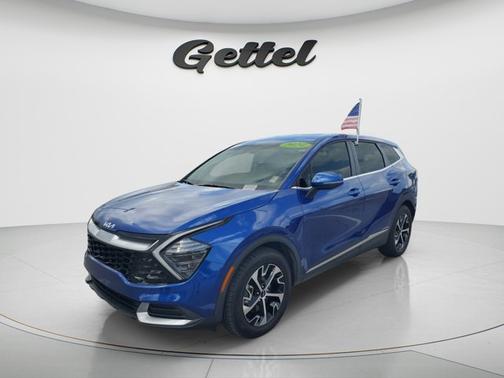 Sapphire Blue 2024 Kia Sportage EX