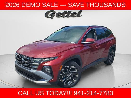 Ultimate Red 2026 Hyundai TUCSON Limited