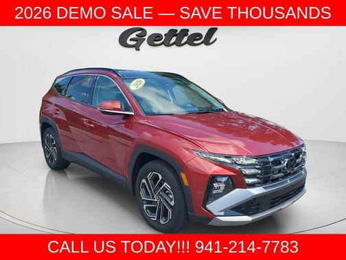 Ultimate Red 2026 Hyundai TUCSON Limited