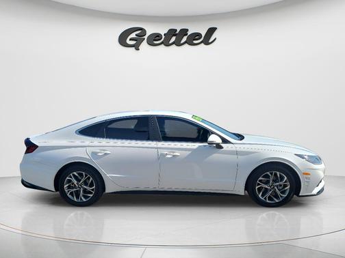 Serenity White 2023 Hyundai SONATA SEL