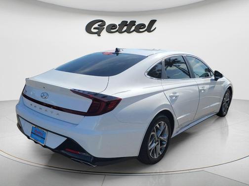 Serenity White 2023 Hyundai SONATA SEL