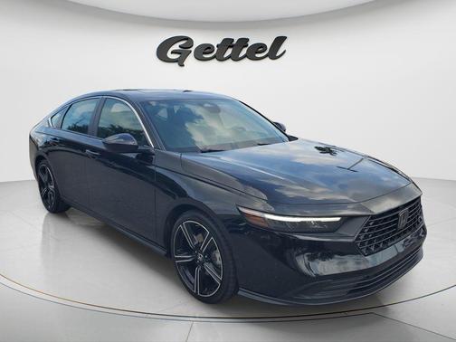Crystal Black Pearl 2024 Honda Accord Hybrid Sport