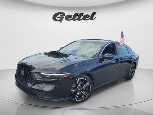 Crystal Black Pearl 2024 Honda Accord Hybrid Sport
