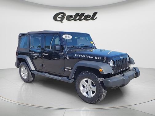 Black Clearcoat 2017 Jeep Wrangler Unlimited Sport
