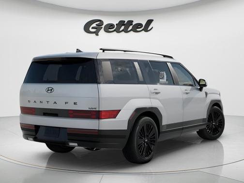 Serenity White 2026 Hyundai SANTA FE HEV Calligraphy