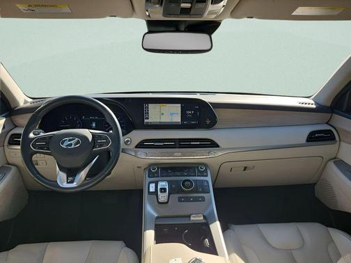 Hyper White 2020 Hyundai PALISADE SEL