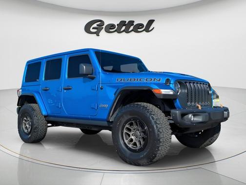 Hydro Blue Pearlcoat 2023 Jeep Wrangler Rubicon 392