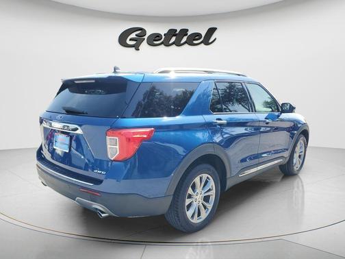 Blue Metallic 2023 Ford Explorer Limited