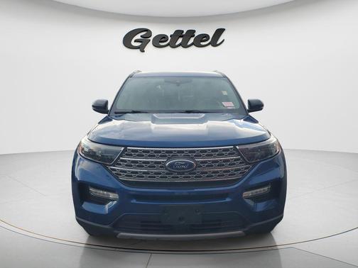 Blue Metallic 2023 Ford Explorer Limited