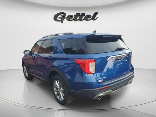 Blue Metallic 2023 Ford Explorer Limited