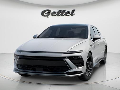 Serenity White 2026 Hyundai SONATA Hybrid SE