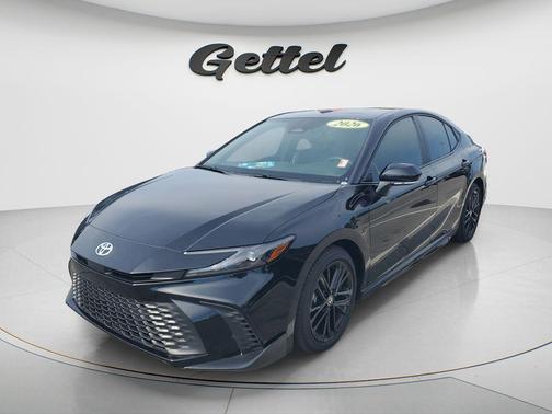 Midnight Black Metallic 2026 Toyota Camry SE