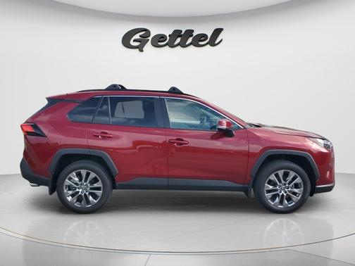 Ruby Flare Pearl 2025 Toyota RAV4 XLE Premium