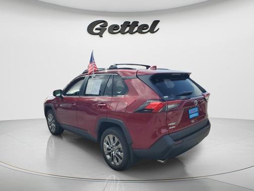 Ruby Flare Pearl 2025 Toyota RAV4 XLE Premium