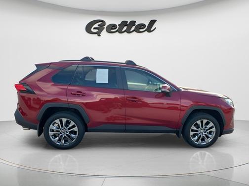 Ruby Flare Pearl 2025 Toyota RAV4 XLE Premium