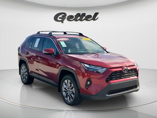 Ruby Flare Pearl 2025 Toyota RAV4 XLE Premium