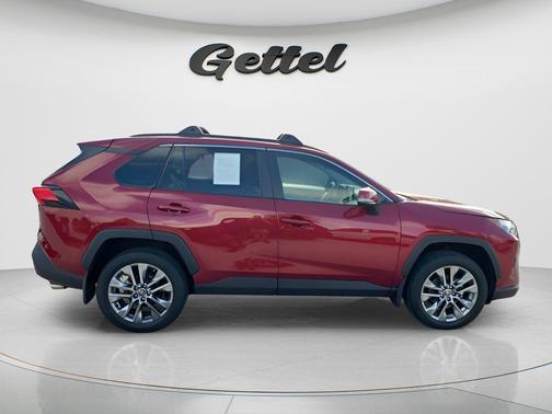 Ruby Flare Pearl 2025 Toyota RAV4 XLE Premium