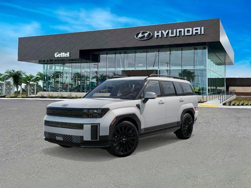 Serenity White 2026 Hyundai SANTA FE Calligraphy