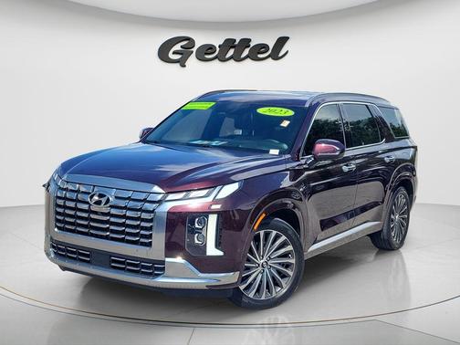Sierra Burgundy 2023 Hyundai PALISADE Calligraphy