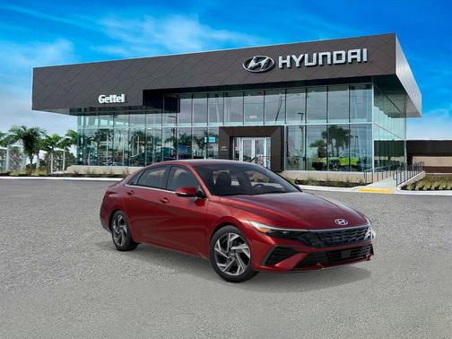 Ultimate Red 2026 Hyundai ELANTRA HEV Limited