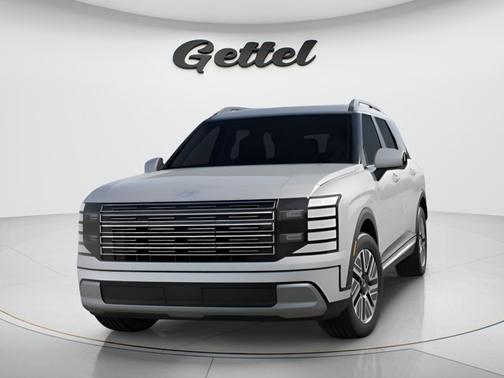 Creamy White Pearl 2026 Hyundai Palisade Hybrid Blue SEL 7P