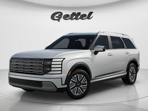 Creamy White Pearl 2026 Hyundai Palisade Hybrid Blue SEL 7P