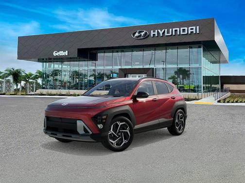Ultimate Red Metallic 2027 Hyundai KONA SEL Premium