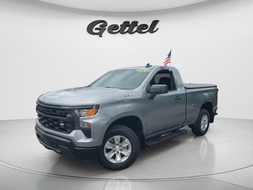 Sterling Gray Metallic 2024 Chevrolet Silverado 1500 WT