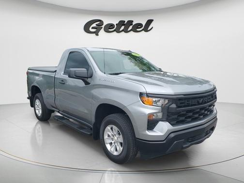 Sterling Gray Metallic 2024 Chevrolet Silverado 1500 WT
