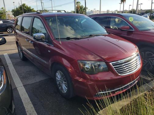 Deep Cherry Red Crystal Pearlcoat 2014 Chrysler Town & Country Touring-L