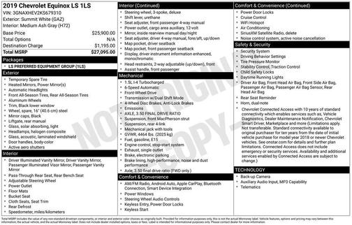 2019 Chevrolet Equinox LS
