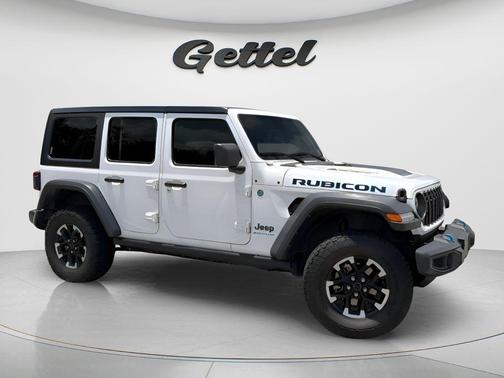 Bright White Clearcoat 2024 Jeep Wrangler 4xe Rubicon