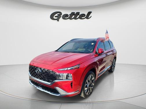 Calypso Red 2022 Hyundai SANTA FE Calligraphy