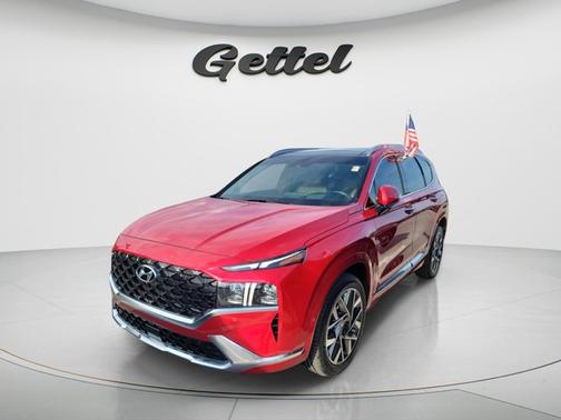 Calypso Red 2022 Hyundai SANTA FE Calligraphy