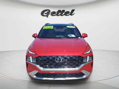 Calypso Red 2022 Hyundai SANTA FE Calligraphy