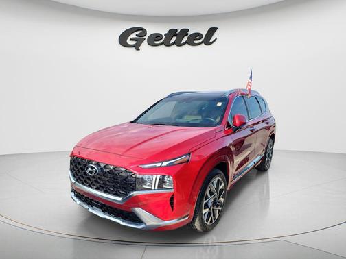 Calypso Red 2022 Hyundai SANTA FE Calligraphy