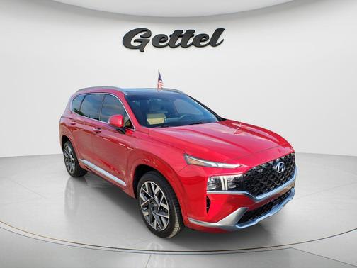 Calypso Red 2022 Hyundai SANTA FE Calligraphy
