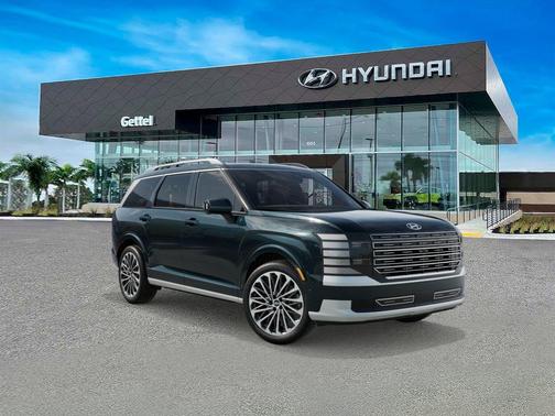Robust Emerald Pearl 2026 Hyundai Palisade Hybrid Calligraphy