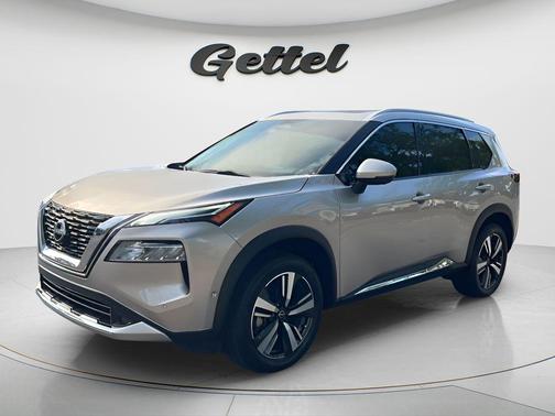 Champagne Silver Metallic 2023 Nissan Rogue Platinum