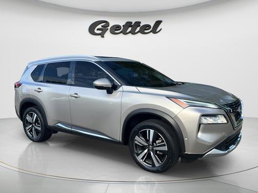 Champagne Silver Metallic 2023 Nissan Rogue Platinum