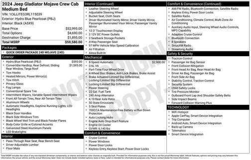 2024 Jeep Gladiator Mojave