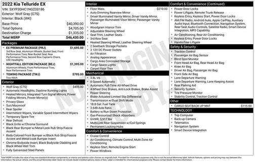 2022 Kia Telluride EX