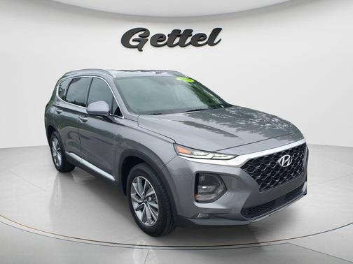 Machine Gray 2019 Hyundai SANTA FE SEL Plus 2.4