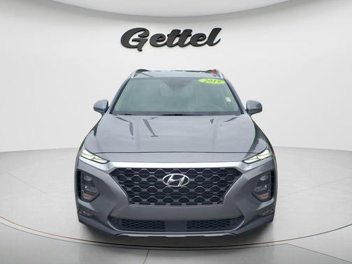 Machine Gray 2019 Hyundai SANTA FE SEL Plus 2.4