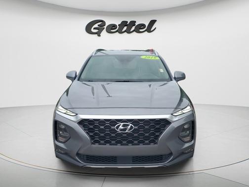Machine Gray 2019 Hyundai SANTA FE SEL Plus 2.4